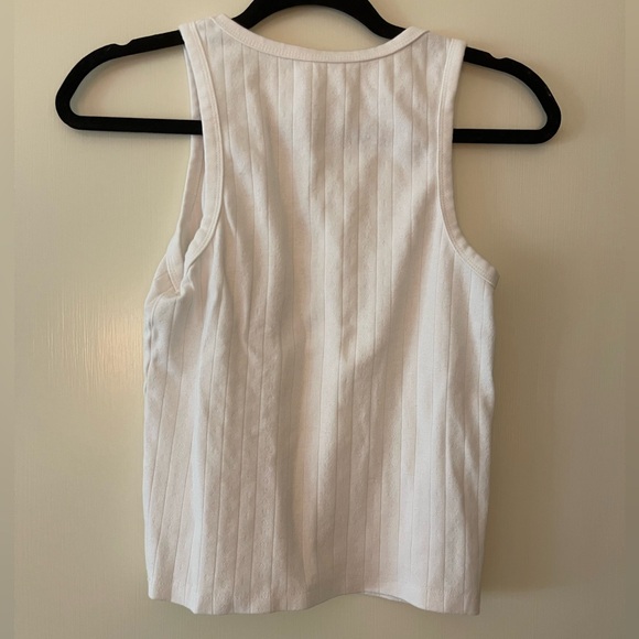 Daily Drills White Women's Tank Top - Picture 2 of 2